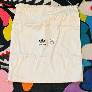 Adidas x Bad Bunny collaboration dust bag